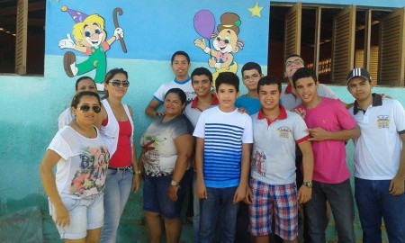 Participação no projeto da escola Lar da Criança Pobre de Apodi/RN